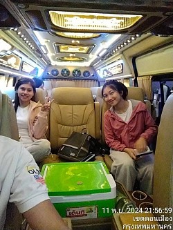 ลูกค้าที่ใช้บริการรถเช่าเหมา